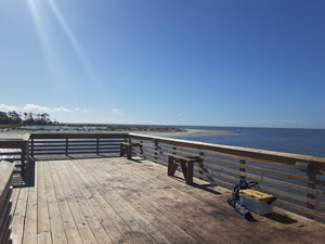 hunting island fishing pier